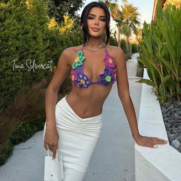 BLOGGER'S FAVE! Zara Crochet Top NWT - Picture 9 of 17